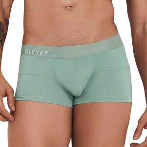 Clever Moda - Curse Boxershort - Zacht Microvezel - Brede Band - Groen