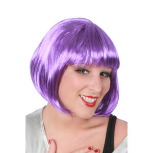 Pruik- Boblijn - Paars