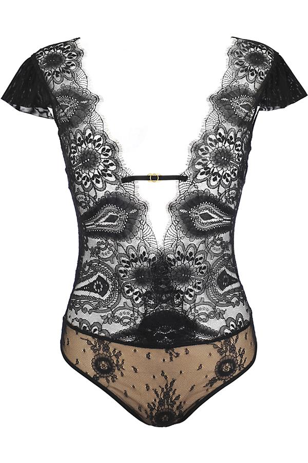 Axami - Body Aphrodite - Kant - Zwart - Afbeelding 5