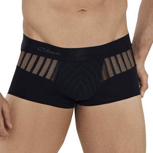 Clever Moda - Lucerna Latin Boxershort - Transparant - Strepen - Zwart