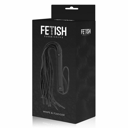 Kunstleren Flogger - Fetish Submissive - Afbeelding 2