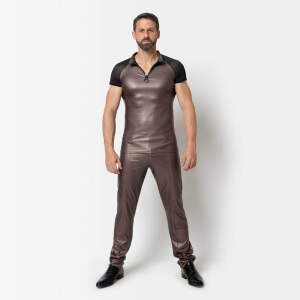 Patrice Catanzaro - Ketil Shirt - Wetlook - Gaas - Bruin