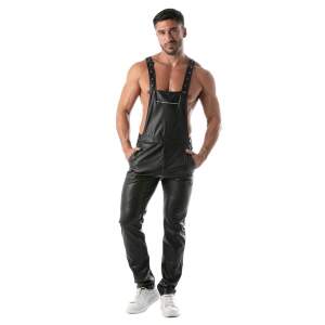TOF PARIS - Kinky Overall - PU-leer - Zwart