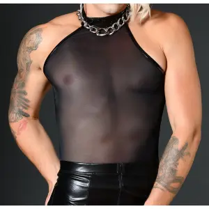 Patrice Catanzaro - Cross Dress - Mme Catherine - Gaas Top - Zwart