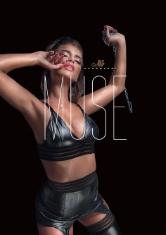 Noir Handmade Wetlook Bralette - Afbeelding 6