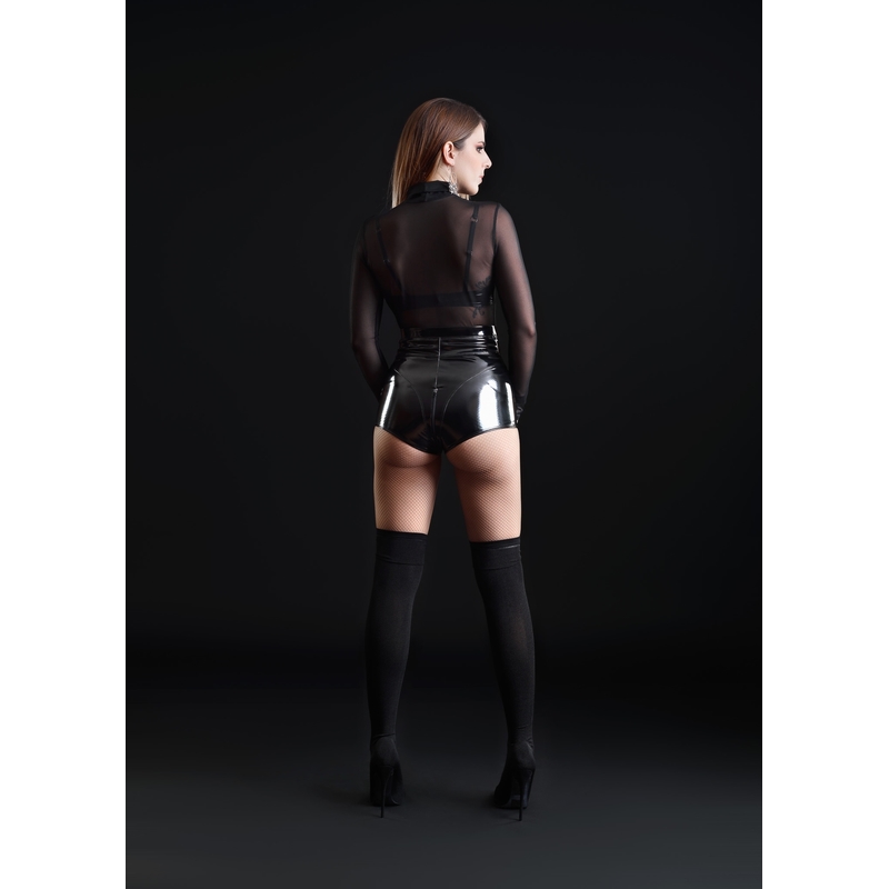 Jenna Hoge Taille Short Lak Zwart - Patrice Catanzaro - Afbeelding 4