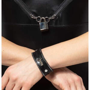 Patrice Catanzaro - Felin Cadenas - Armband - Slotje - Wetlook - Zwart