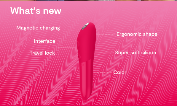 We-Vibe - Tango X - Clitoris Vibrator - Rood - Afbeelding 5
