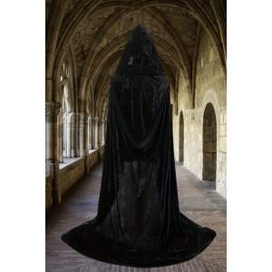 Cape Specialist - Cape - Capuchon - Velours - Zwart Maat M
