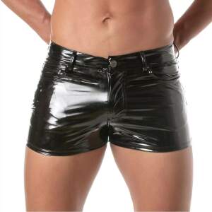 TOF PARIS - 5-Pocket Short - Lak - Zwart