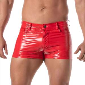 TOF PARIS - 5-Pocket Short - Lak - Rood