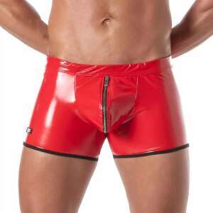 TOF PARIS - Push Up Boxer - Rits - Lak - Rood