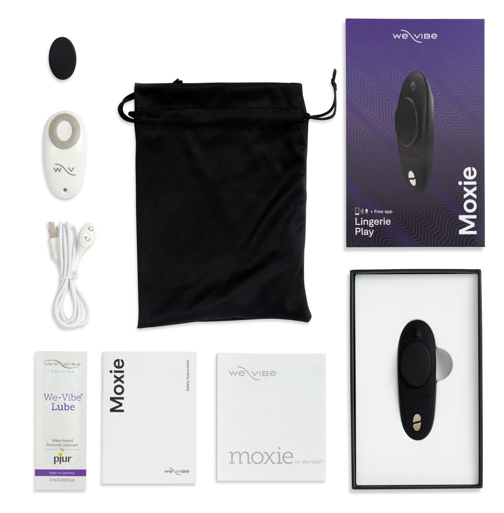 We-Vibe - Moxie+ - Panty Vibrator - Clitoris Vibrator - Zwart - Afbeelding 5