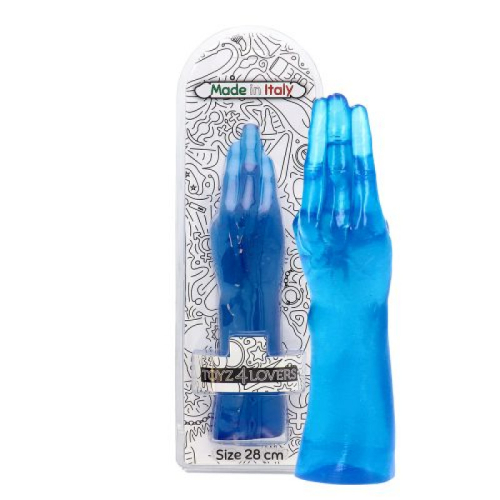 Toyz4lovers - Fist Dildo - Transparant - PVC - Blauw - Afbeelding 3