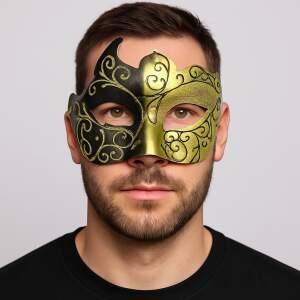 Cape Specialist - Venetiaans Masker - Goud - Zwart