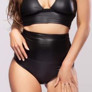 Kinky Diva - Lilith - Hoge Shorty - Butt Lift - Wetlook - Zwart