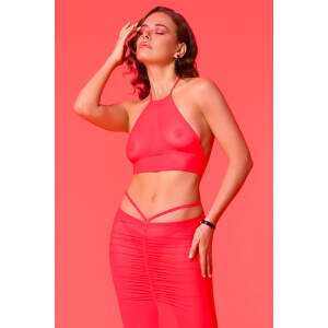 Patrice Catanzaro - Tango - Top - Gaas - Koraal Rood