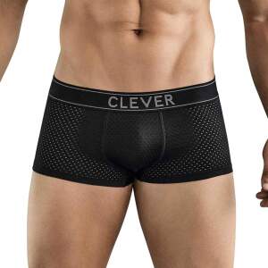 Clever Moda - Ambar - Boxershort - Mesh - Microvezel - Zwart