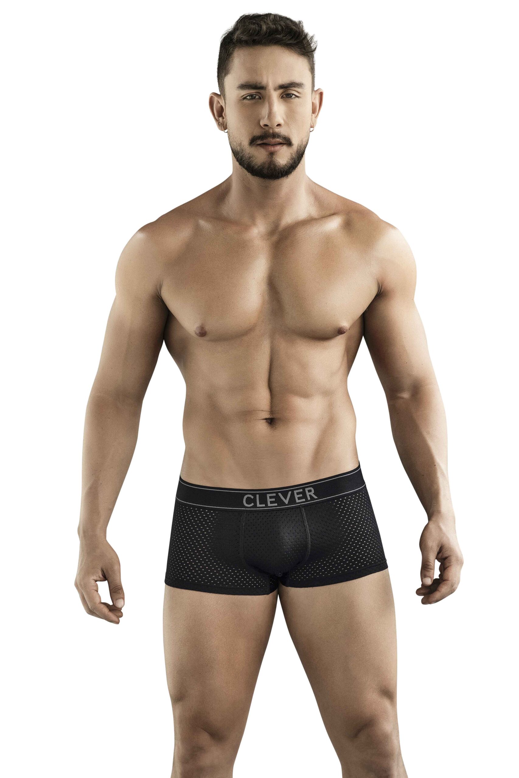 Clever Moda - Ambar - Boxershort - Mesh - Microvezel - Zwart - Afbeelding 3