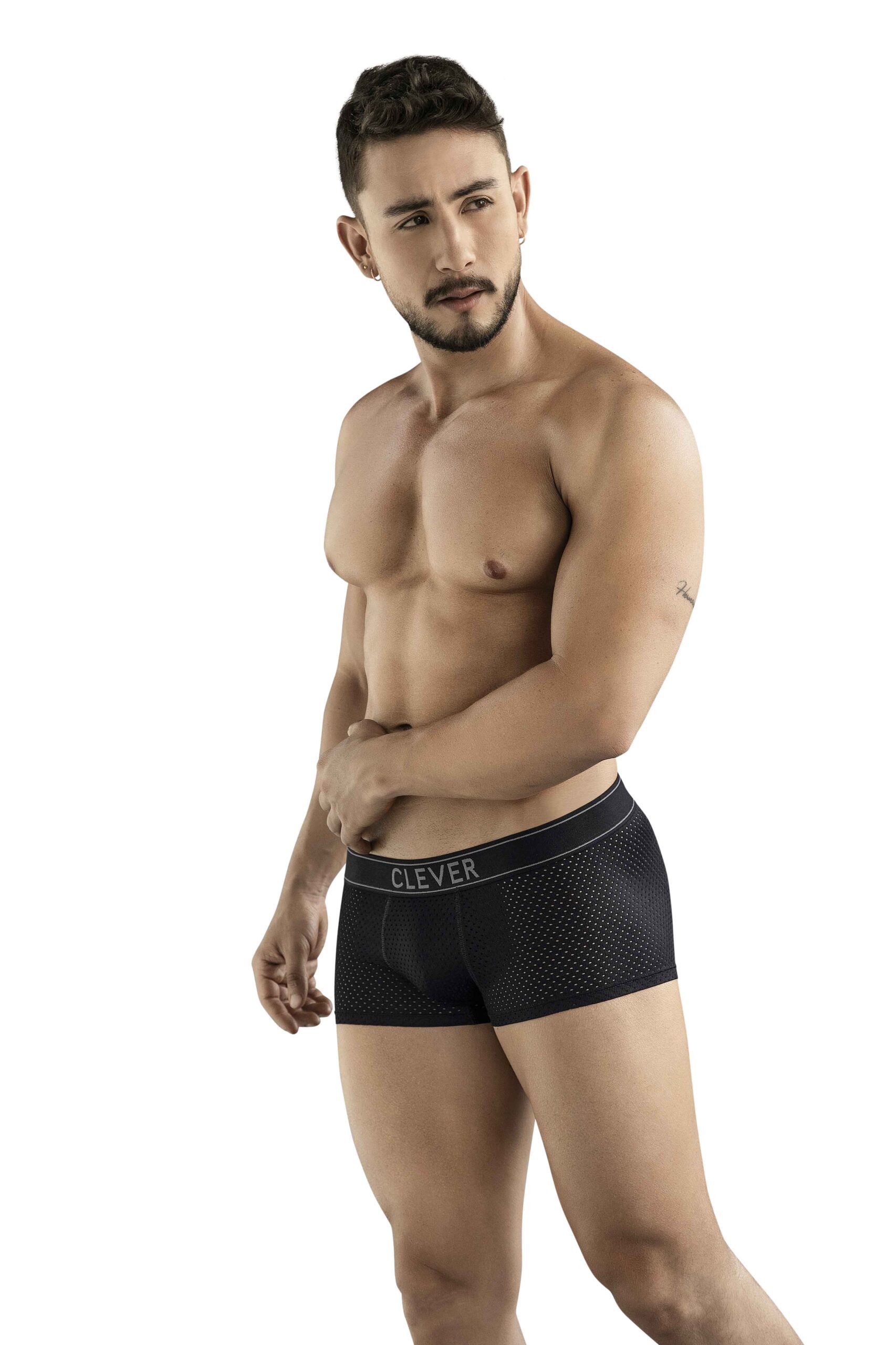 Clever Moda - Ambar - Boxershort - Mesh - Microvezel - Zwart - Afbeelding 2