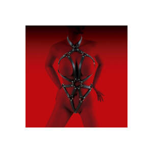 Virgite verstelbaar Harnas Dames PU leer voor