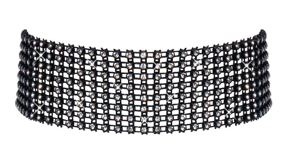 Cottelli Collection - Choker - Strass - Zwart - Afbeelding 5