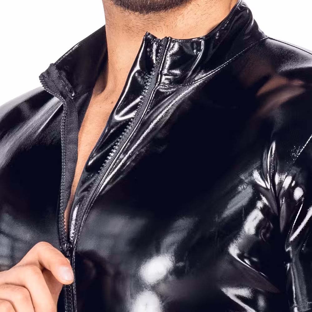 Black Level - Jumpsuit - Lak - Zwart - Afbeelding 4