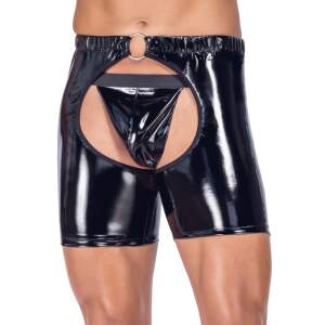 Black Level - Chaps met String - Lak - Zwart