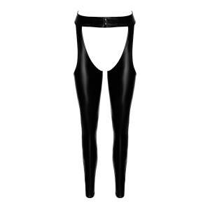 Noir Handmade - F323 Rebel - Chaps - Wetlook - Zwart