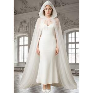 Cape Specialist - Cape - Capuchon - Gaas - Wit