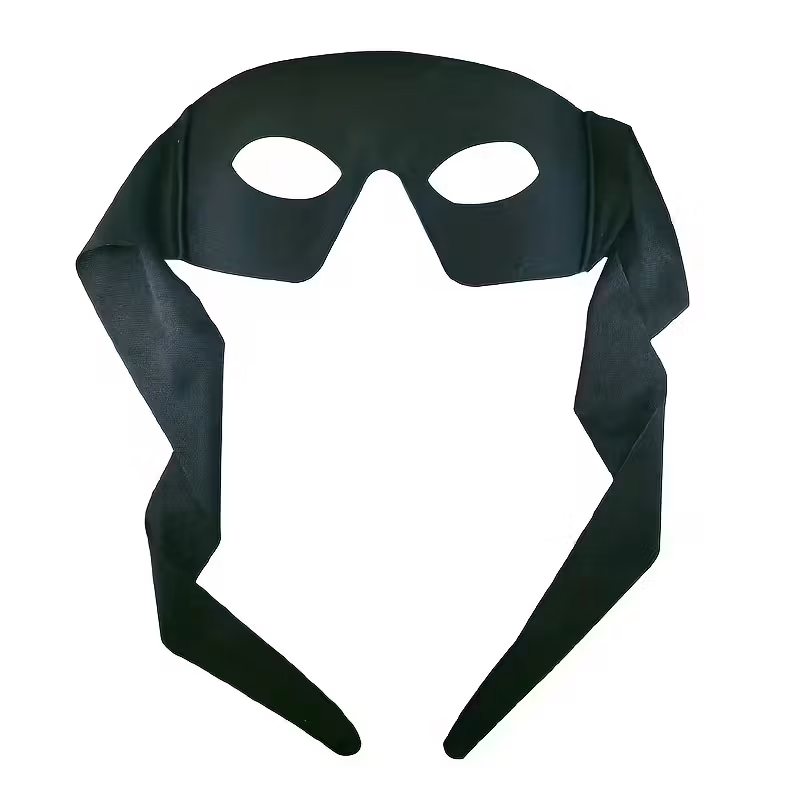 Cape Specialist - Zorro Masker - Zwart - Afbeelding 2
