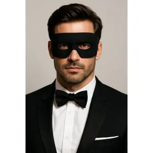 Cape Specialist - Zorro Masker - Zwart