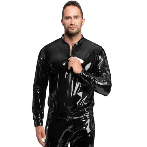 Noir Handmade - H092 - Voltage - Jacket - Lak - Zwart