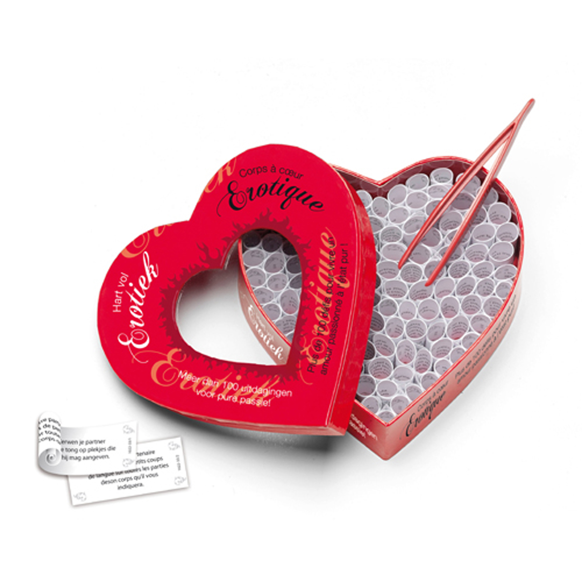 Tease & Please - Hart vol Erotiek - Spannend Opdrachten Spel voor Koppels - Afbeelding 4